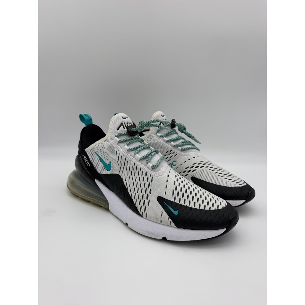Nike Air Max 270 White Black Dusty Cactus AH8050-001 Mens Size 12 Sneaker